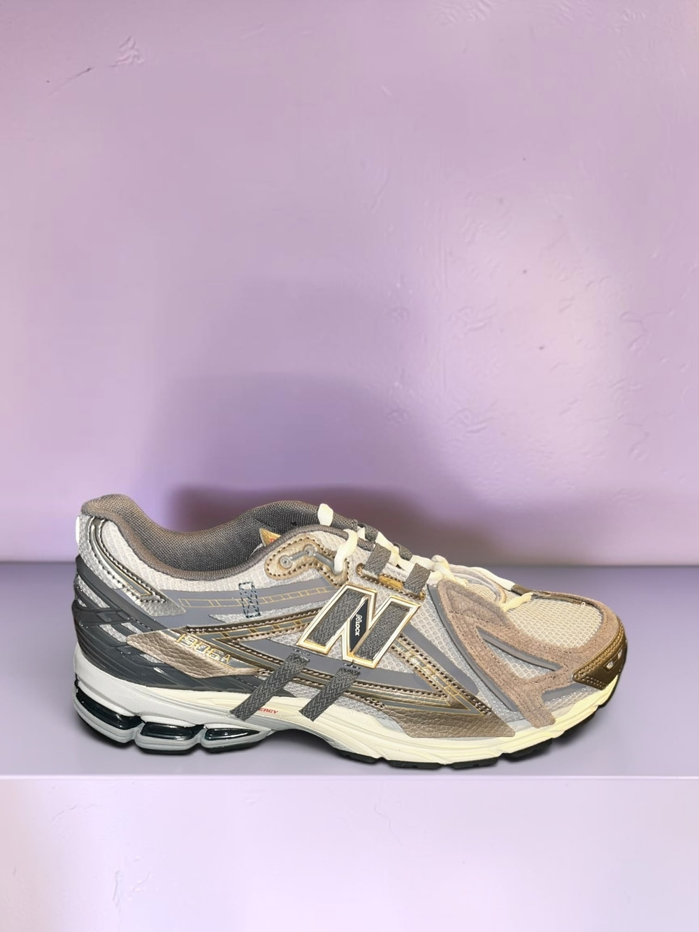 New Balance 1906 A Thunder Brown Beige and Gray Running Shoe